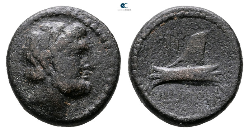 Phoenicia. Arados circa 206-51 BC. 
Bronze Æ

17 mm, 4,06 g



Nearly Ver...