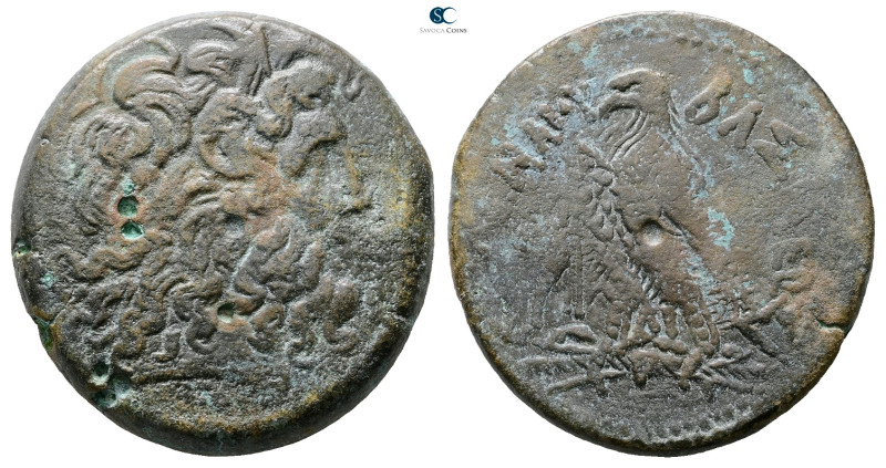 Ptolemaic Kingdom of Egypt. Alexandria. Ptolemy IV Philopator 222-204 BC. 
Bron...