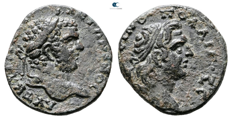 Seleucis and Pieria. Caracalla AD 198-217. 
Assarion Æ

21 mm, 5,45 g



...