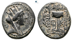 Seleucis and Pieria. Antioch. Pseudo-autonomous issue circa 7-6 BC. Bronze Æ