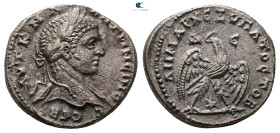 Seleucis and Pieria. Antioch. Elagabal AD 218-222. Billon-Tetradrachm