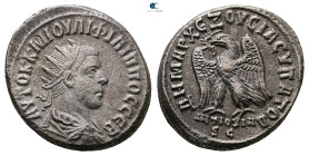 Seleucis and Pieria. Antioch. Philip II AD 247-249. Billon-Tetradrachm