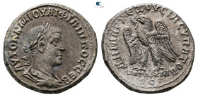 Seleucis and Pieria. Antioch. Philip II AD 247-249. Billon-Tetradrachm