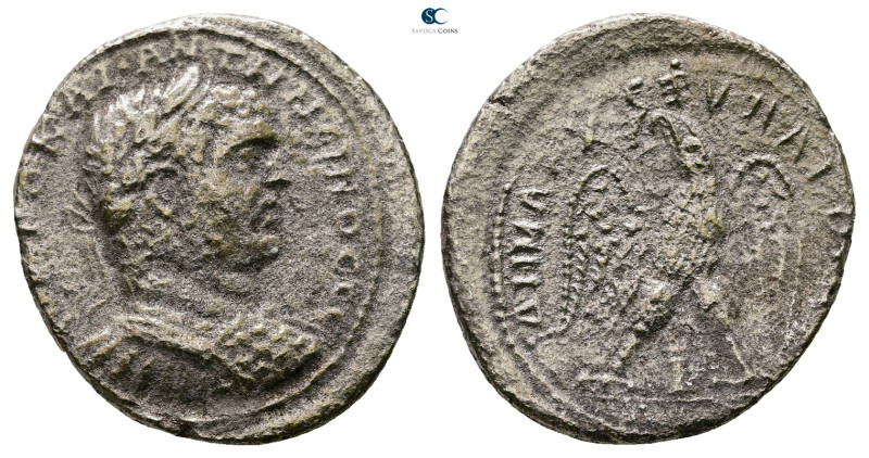 Judaea. Neapolis. Caracalla AD 198-217. 
Billon-Tetradrachm

26 mm, 10,72 g
...