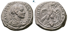 Mesopotamia. Carrhae. Diadumenian, as Caesar AD 217-218. Billon-Tetradrachm