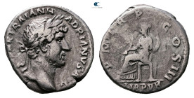 Hadrian AD 117-138. Rome. Denarius AR