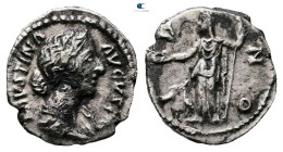 Faustina I, Augusta AD 138-141. Rome. Denarius AR