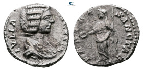 Julia Domna. Augusta AD 193-217. Laodicea ad Mare. Denarius AR