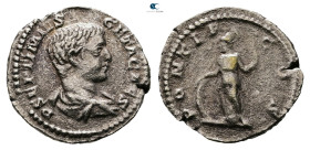 Geta, as Caesar AD 197-209. Rome. Denarius AR