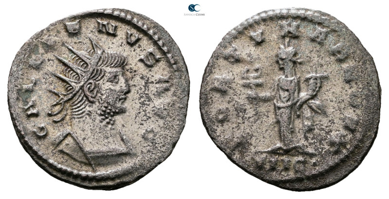 Gallienus AD 253-268. Antioch
Billon Antoninianus

21 mm, 3,02 g



Nearl...