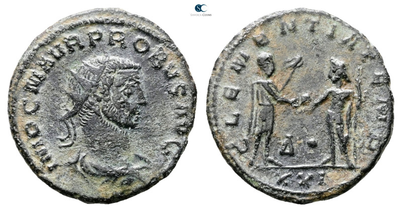 Probus AD 276-282. Antioch
Billon Antoninianus

20 mm, 3,94 g



Very Fin...