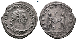 Probus AD 276-282. Antioch. Antoninianus Æ silvered