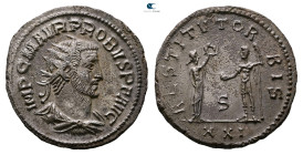 Probus AD 276-282. Antioch. Antoninianus Æ silvered