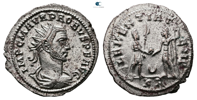 Probus AD 276-282. Tripolis
Antoninianus Æ silvered

24 mm, 3,44 g



Ver...