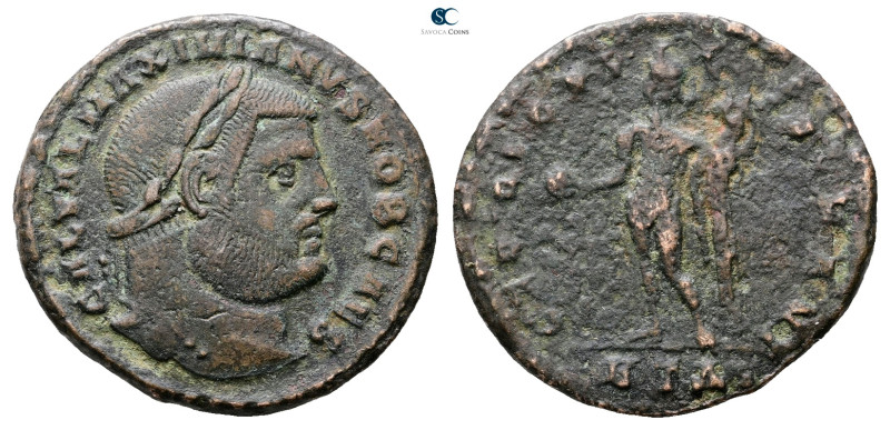 Galerius Maximianus, as Caesar AD 293-305. Heraclea
Follis Æ

28 mm, 8,72 g
...