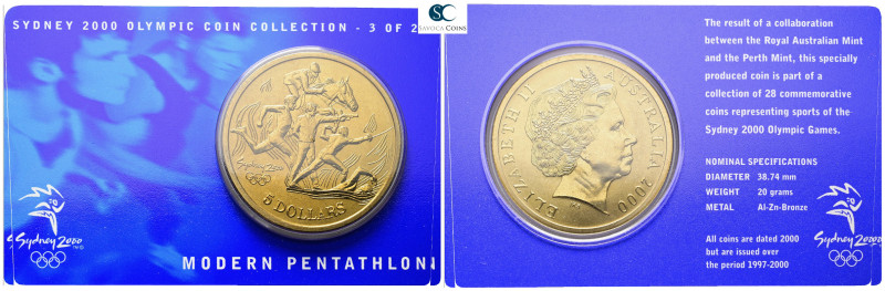 Australia. AD 2000. Olympic Games Sydney 2000
5 Dollars

 mm, 20 g



Unc...