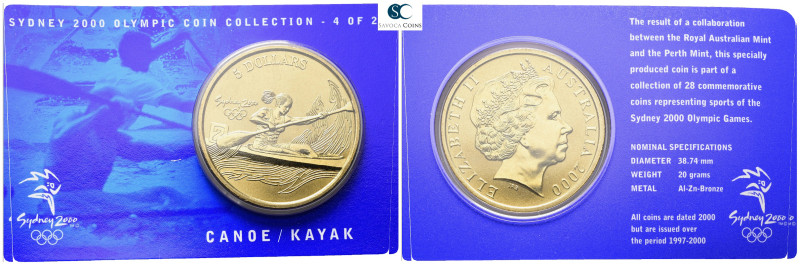 Australia. AD 2000. Olympic Games Sydney 2000
5 Dollars 

 mm, 20 g



Un...