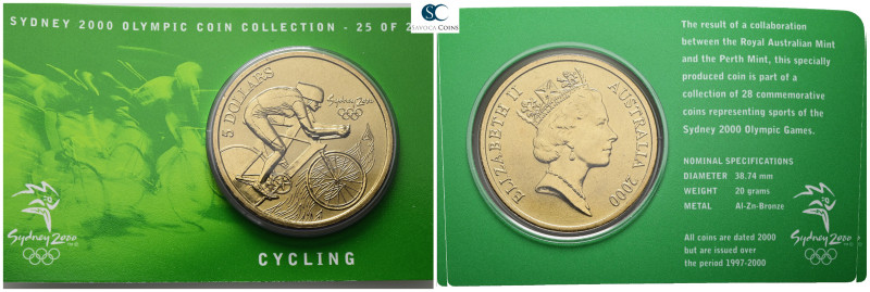 Australia. AD 2000. Olympic Games Sydney 2000
5 Dollars

 mm, 20 g



Unc...