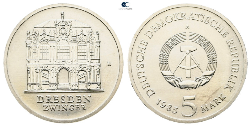 Germany. AD 1985. Dresden Zwinger
5 Mark 1985

 mm, 9,7 g



Uncirculated