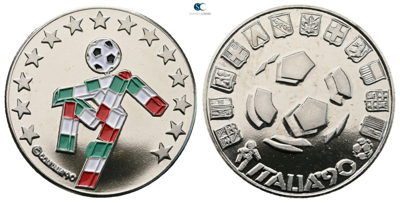 Italy. AD 1990. Soccer World Cup 1990
Medal

 mm, 15,93 g



Proof