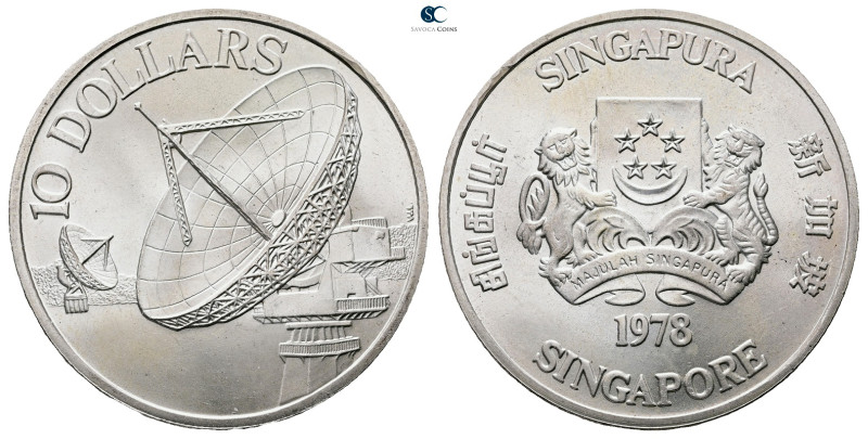 Singapur. AD 1978. 
10 Dollar

 mm, 31,16 g



Uncirculated