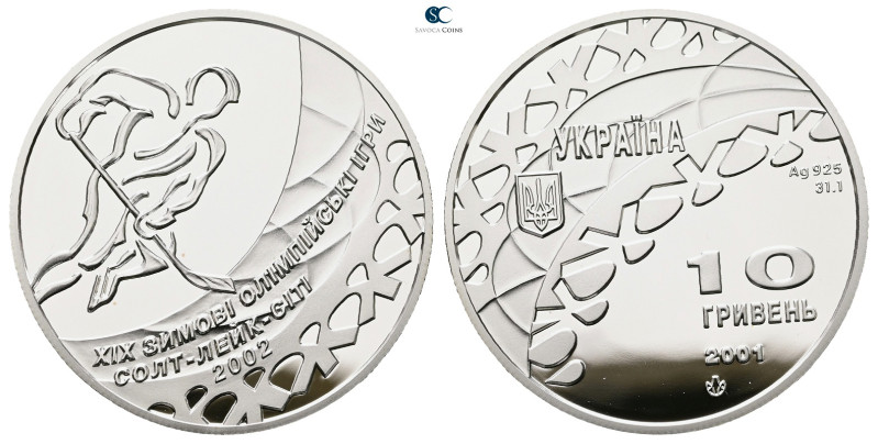 Ukraine. AD 2001. Olympic Games
10 Hriwna 2001

 mm, 33,63 g



Proof