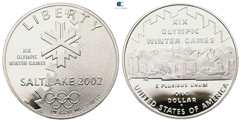 USA. AD 2002. Salt Lake City Olympic Games
1 Dollar 2002

 mm, 26,73 g


...