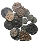 Lot of ca. 16 byzantine bronze coins / SOLD AS SEEN, NO RETURN!Nearly Very Fine