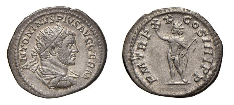 CARACALLA (198-217) ANTONINIANO - D/Busto radiato e drappeggiato a d. ANTONINVS ...