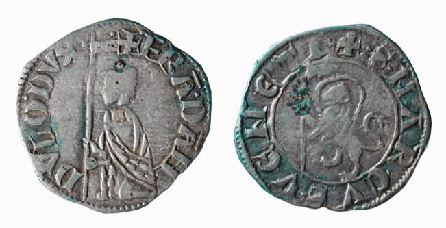 VENEZIA - DANDOLO FRANCESCO Doge (1328-1339) SOLDINO - D/Leone a s. con vessillo...