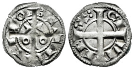 The Crown of Aragon. Alfonso I of Aragón (1162-1196). Dinero. Barcelona. (Cru C.G-2100). (Cru V.S-296). Bi. 0,85 g. Choice VF. Est...70,00. 

Spanis...