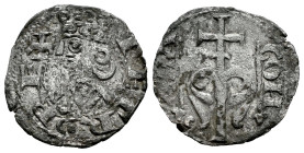 The Crown of Aragon. Peter I of Aragon (1196-1213). Dinero. Aragon. (Cru-302). (Cru C.G-2116). Bi. 1,09 g. Scarce. VF. Est...80,00. 

Spanish Descri...