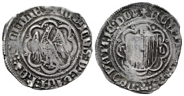 The Crown of Aragon. Frederic IV of Sicily (1355-1377). Pierreale. Messina. Sicily. (Cru C.G-2637). (Cru V.S-657). (Mir-194/46). Anv.: + FRIDEICVS : D...