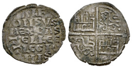 Kingdom of Castille and Leon. Alfonso X (1252-1284). "Dinero de seis lineas". Without mint mark. (Bautista-360). Bi. 0,80 g. Choice VF. Est...30,00. ...