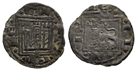 Kingdom of Castille and Leon. Alfonso X (1252-1284). Obol. Coruña. (Bautista-411). Bi. 0,36 g. Scallop below the castle. Almost VF. Est...35,00. 

S...