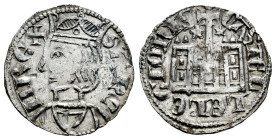 Kingdom of Castille and Leon. Sancho IV (1284-1295). Cornado. (Bautista-437.1 var). (Imperatrix-S4:3.1 var). Bi. 0,79 g. Starry roundel and star on th...