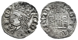 Kingdom of Castille and Leon. Alfonso XI (1312-1350). Cornado. Leon. (Bautista-475.1). (Imperatrix-A11:2.1). Bi. 0,61 g. With L and star above the cas...