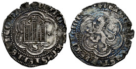 Kingdom of Castille and Leon. Pedro I (1350-1368). 2 maravedis. Sevilla. (Bautista-539). (Vq-5690, plate coin). Anv.: ✠ PETRVS : REX : CASTELLE : E LE...