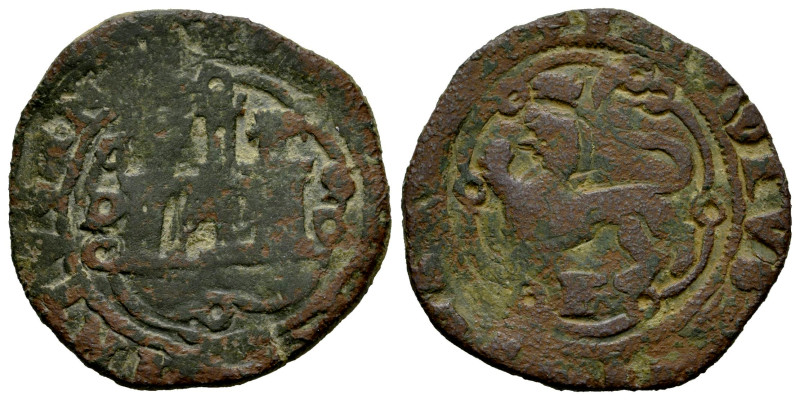 Charles I (1516-1556). 4 maravedis. ND (ca. 1542). Santo Domingo. P-S / F. (Cal-...