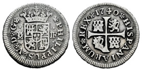 Philip V (1700-1746). 1/2 real. 1740. Madrid. JF. (Cal-186). Ag. 1,31 g. Almost VF/VF. Est...40,00. 

Spanish Description: Felipe V (1700-1746). 1/2...