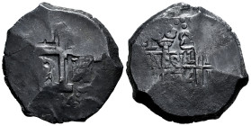 Philip V (1700-1746). 8 reales. 1744. Lima. V. (Cal-1323). Ag. 27,35 g. Dark patina. Rare. VF. Est...400,00. 

Spanish Description: Felipe V (1700-1...