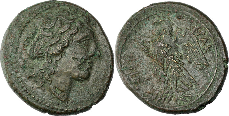 GRÈCE ANTIQUE - GREEK
Sicile, Syracuse, 4e République (289-287 av. J.-C.). Bronz...