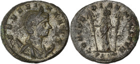 EMPIRE ROMAIN - ROMAN
Séverine (+275). Antoninien 275, Ticinum.
C.7 - RIC.5-1 ; Billon - 4,81 g - 21 mm - 12 h
Avec argenture. Presque Superbe.