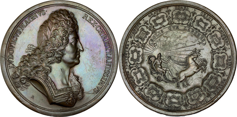 FRANCE / CAPÉTIENS - FRANCE / ROYAL
Louis XIV (1643-1715). Médaille, prise de 12...