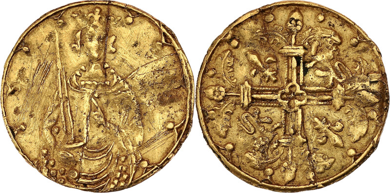 FRANCE / FÉODALES - FRANCE / FEUDAL
Aquitaine, Richard II (1377-1390). Hardi d’...