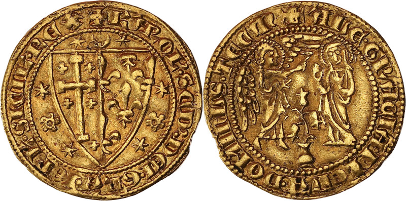 ITALIE - ITALY
Naples (royaume de), Charles II d’Anjou (1285-1309). Salut ou car...