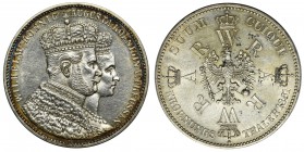 Germany, Prussia Vereinstaler 1861
Niemcy - Prusy, Talar Koronacyjny 1861
Obverse with cleaning marks but about uncirculated details. Dobre detale, ...