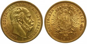 Germany - Prussia Wilhelm I - 20 marek 1872 C Frankfurt
Niemcy - Prusy Wilhelm I - 20 marek 1872 C

Beautifull mint piece. Pięknie zachowane. World...