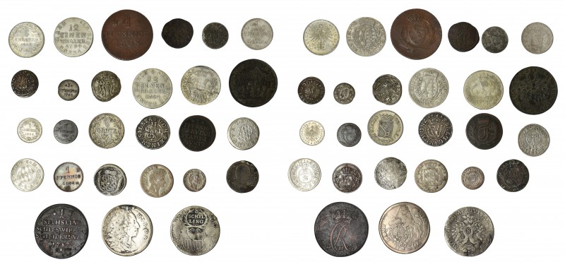Germany - Lot 27 pieces of historic states of Germany - some better ones
Zestaw...