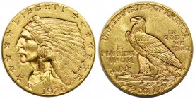 USA - 2 1/2 dollars 1926, Philadelphia - Indian Head
USA - 2 1/2 dolara 1926, Filadelfia - Indian Head

Nice piece. 
Ładny świeży egzemplarz. 
Wo...